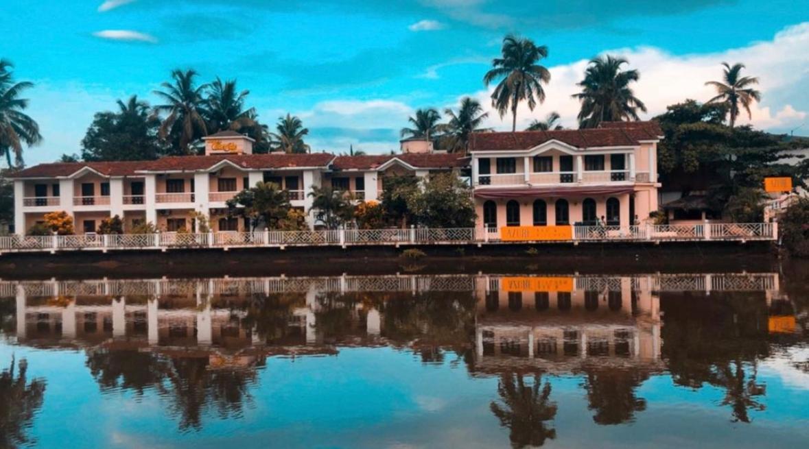 Hotel Riverside Baga Exterior photo